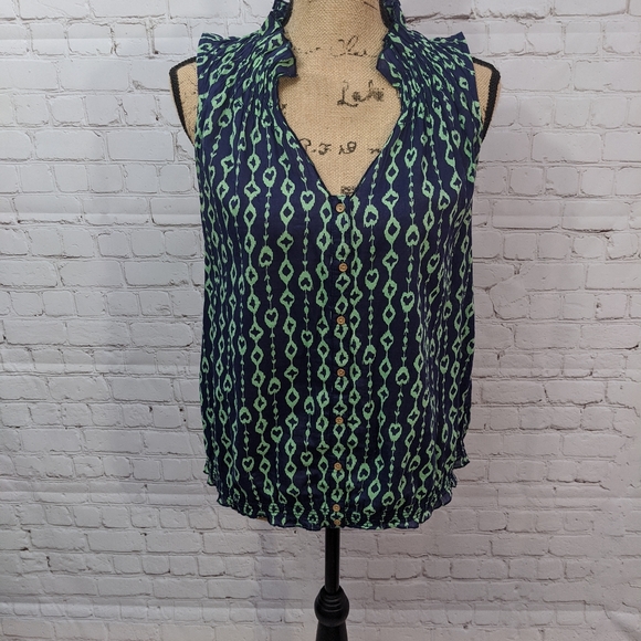 Gap Factory Button Down Tank Top Medium - Picture 1 of 8